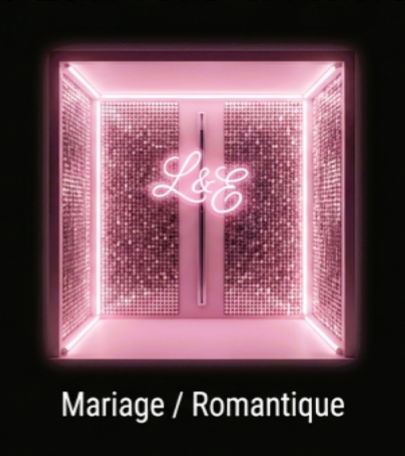 Mise en lumière Mariage